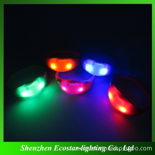 Novelty Sound Activated LED Bracelets for Party Decoration